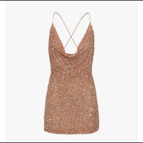 REVOLVE Retrofete Mich Sequins Mini Dress - Picture 4 of 6